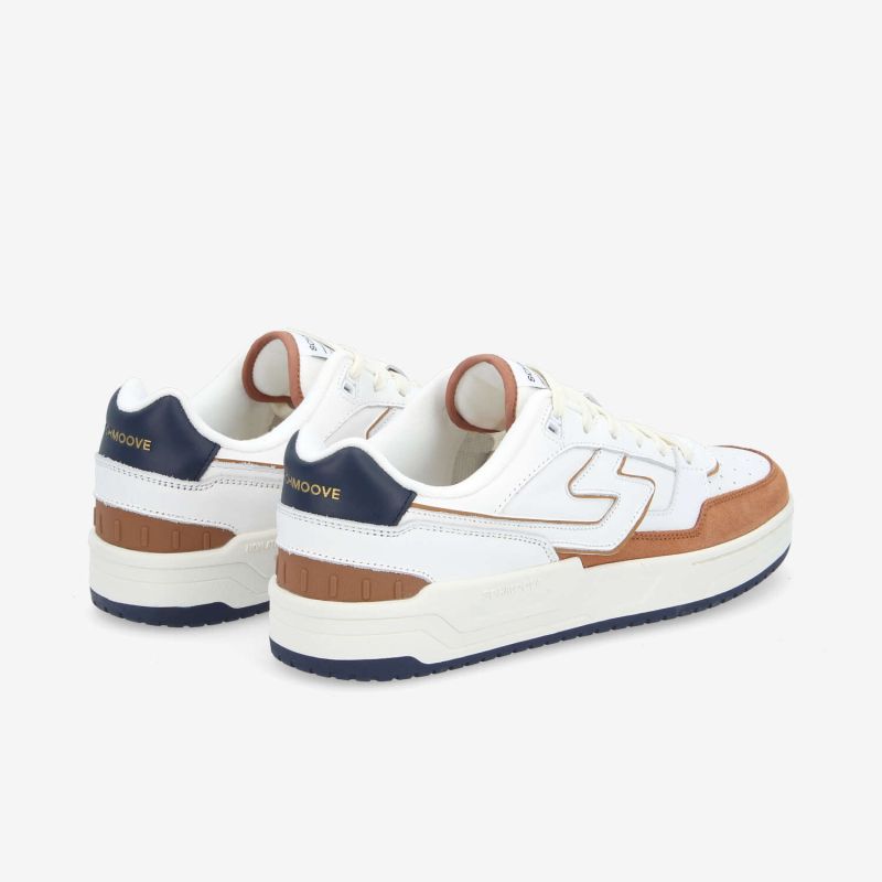 BROOKLYN COURT M - NAPPA/SUEDE/NAP - WHITE/NAVY/NUTS